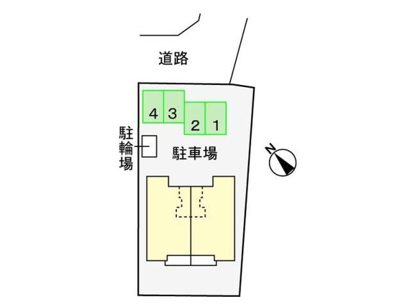 バロンドールⅢの物件外観写真